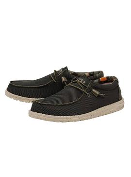 Zapatos Hey Dude Wally Sox Verde Para Hombre