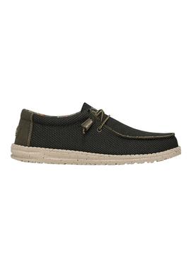 Zapatos Hey Dude Wally Sox Verde Para Hombre