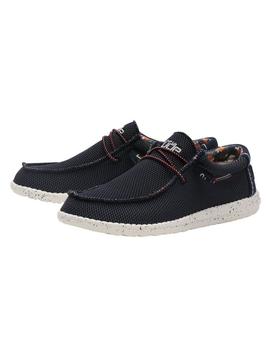 Zapatos Hey Dude Wally Sox Azul Para Hombre