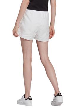 Shorts Adidas Originals Blanco para Mujer