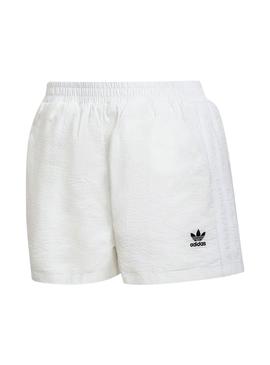 Shorts Adidas Originals Blanco para Mujer