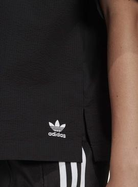 Camisa Adidas Classics Negra para Mujer