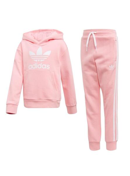 Chandal Adidas Trefoil Rosa para Niña