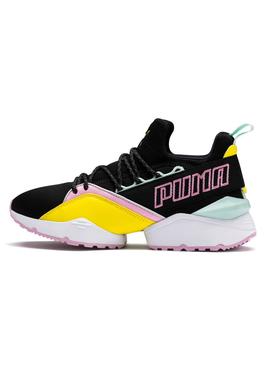 Zapatillas Puma Muse Maia Negro Mujer