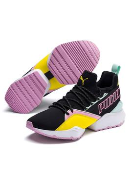 Zapatillas Puma Muse Maia Negro Mujer