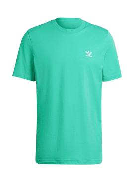 Camiseta Adidas Loungewear Verde para Hombre