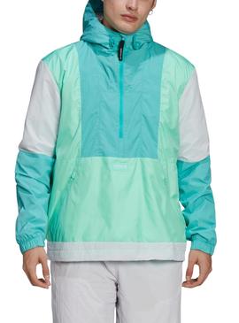 Perenne desagradable Existencia Cortavientos Adidas Adventure Blocked Verde Hombre