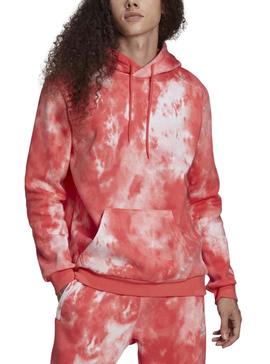 Sudadera Adidas Essential Tie Dye Rosa para Hombre