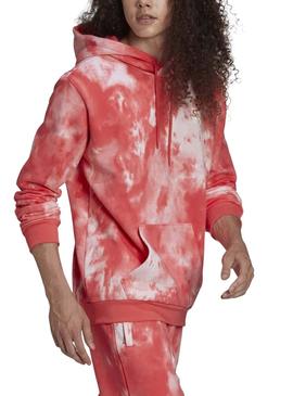 Sudadera Adidas Essential Tie Dye Rosa para Hombre