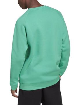 Sudadera Adidas Originals Essential Crew Verde