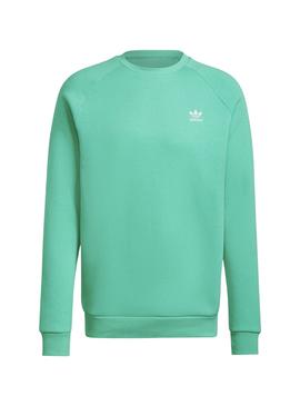 Sudadera Adidas Originals Essential Crew Verde