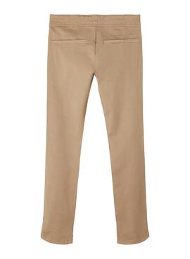 Pantalon Chino Name It Robin Tostado para Niño