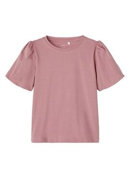 Camiseta Name It Fira Rosa para Niña