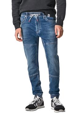 Pantalon Vaquero Pepe Jeans Jadon Azul para Hombre