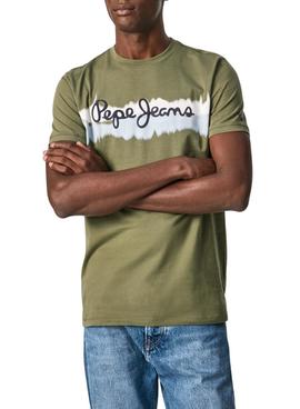 Camiseta Pepe Jeans Akeem Verde para Hombre