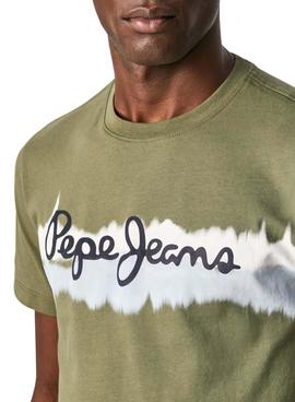 Camiseta Pepe Jeans Akeem Verde para Hombre