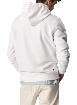 Sudadera Pepe Jeans Dardanus Blanca para Hombre