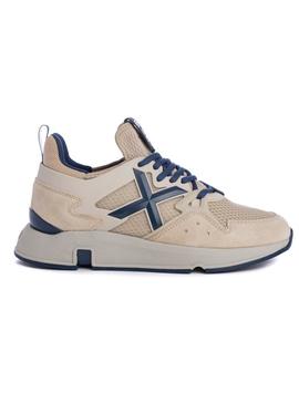 Zapatillas Munich Clik 19 Beige Para Hombre