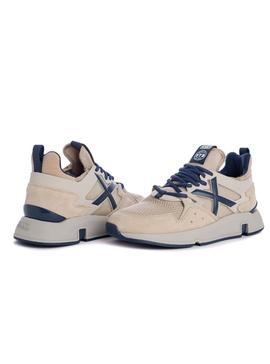 Zapatillas Munich Clik 19 Beige Para Hombre