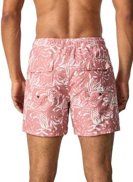 Bañador Pepe Jeans Rodolfo Estampado Rosa Hombre