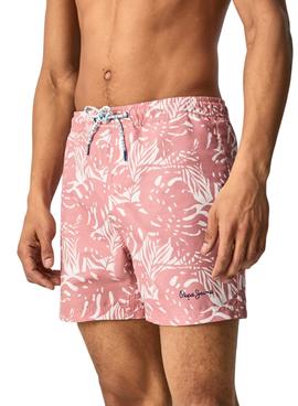 Bañador Pepe Jeans Rodolfo Estampado Rosa Hombre