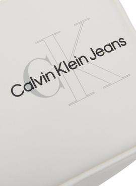 Bolso Calvin Klein Sculpted Camera Blanco Mujer