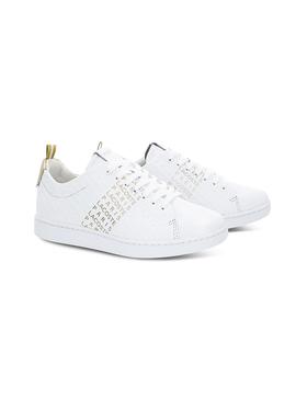 Zapatilla Lacoste Carnaby Evo 119 Dorado Mujer