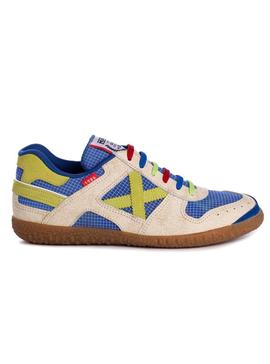 Zapatillas Munich Goal 1557 Azul Para Hombre