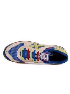 Zapatillas Munich Goal 1557 Azul Para Hombre