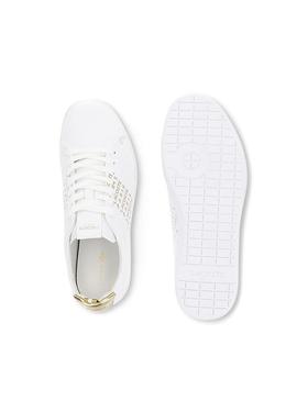 Zapatilla Lacoste Carnaby Evo 119 Dorado Mujer