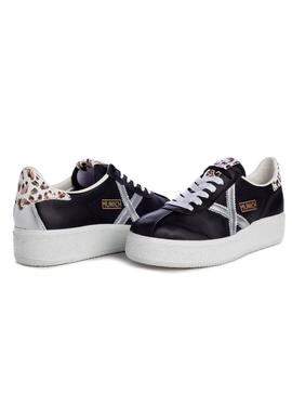 Zapatillas Munich Barru Sky 81 Negro Para Mujer