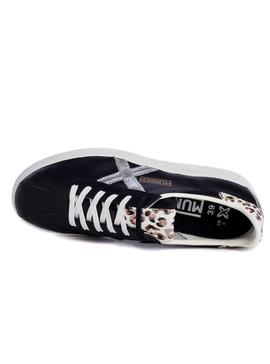 Zapatillas Munich Barru Sky 81 Negro Para Mujer