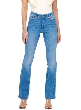 Pantalon Vaquero Only Wauw Life Azul para Mujer