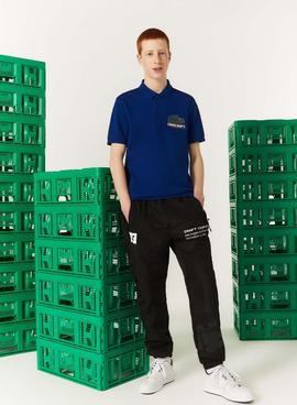 Polo Lacoste x Minecraft Classic Fit Unisex Azul