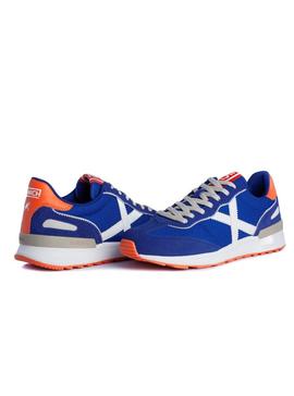 Zapatillas Munich Dynamo 44 Azul Para Hombre