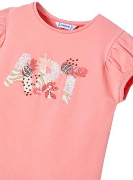 Camiseta Mayoral Art Rosa para Niña