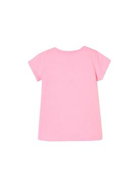 Camiseta Mayoral Helados Rosa para Niña