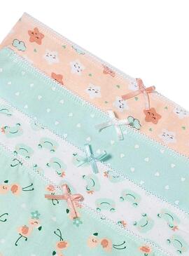 Set 4 Braguitas Mayoral Wasabi para Niña
