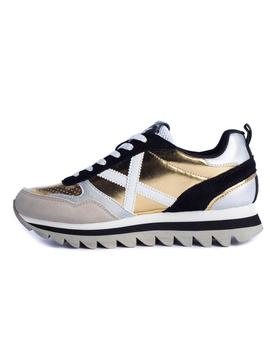 Zapatillas Munich Ripple 31 Dorado Para Mujer