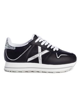 Zapatillas Munich Massana Sky 160 Negro Mujer