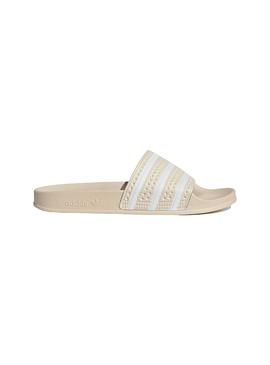 Chanclas Adidas Adilette Beige para Mujer