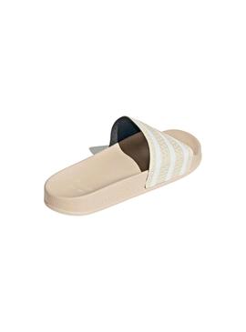 Chanclas Adidas Adilette Beige para Mujer