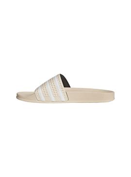 Chanclas Adidas Adilette Beige para Mujer