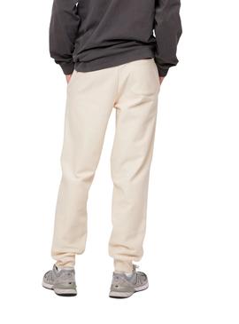 Pantalon Carhartt American Script Beige Hombre