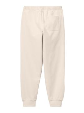 Pantalon Carhartt American Script Beige Hombre