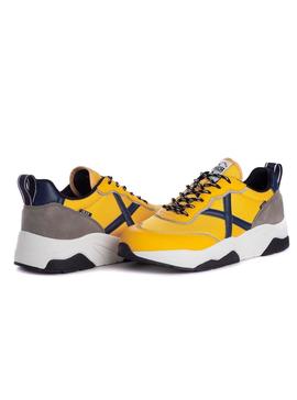 Zapatillas Munich Wave 87 Amarillo Para Hombre