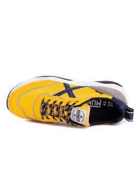 Zapatillas Munich Wave 87 Amarillo Para Hombre