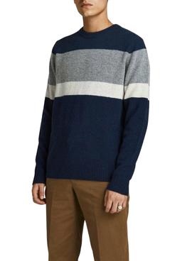 Jersey Jack And Jones Lambswool Marino Hombre