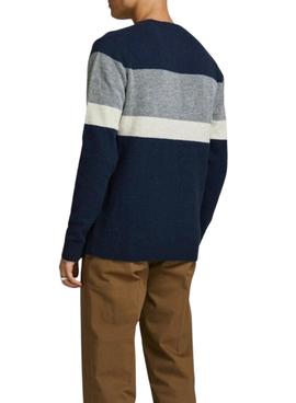 Jersey Jack And Jones Lambswool Marino Hombre