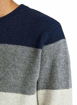 Jersey Jack And Jones Lambswool Marino Hombre